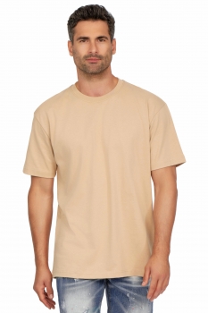 Beige plain t-shirt