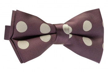 Bow tie purple geometric