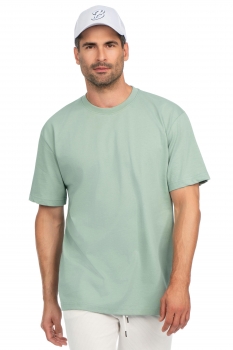 Green plain t-shirt