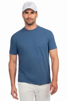 Blue plain t-shirt