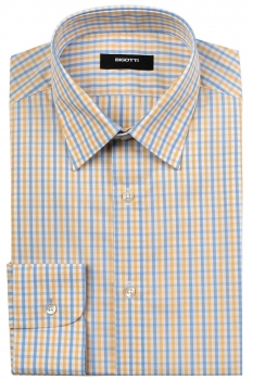 Slim body white carouri shirt