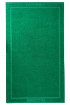 Towel tip green plain