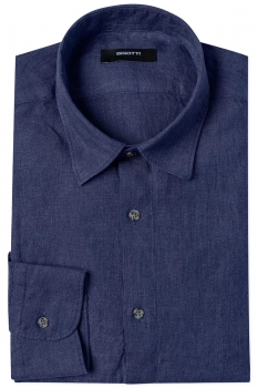 Superslim purple plain shirt