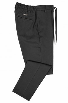 Pantaloni slim negri uni